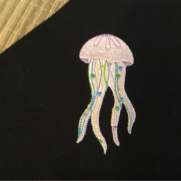 Vintage CJ Laing cotton embroidered cropped pants - Picture 10 of 13